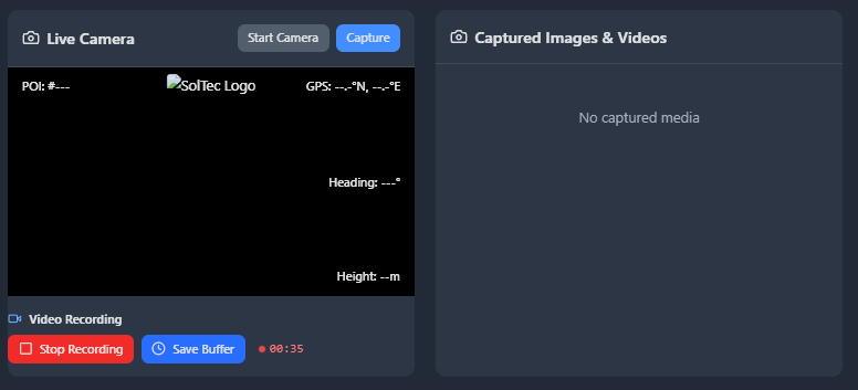 MeasurePro Camera Integration - Visual documentation with measurement overlays, GPS coordinates, and automatic image capture